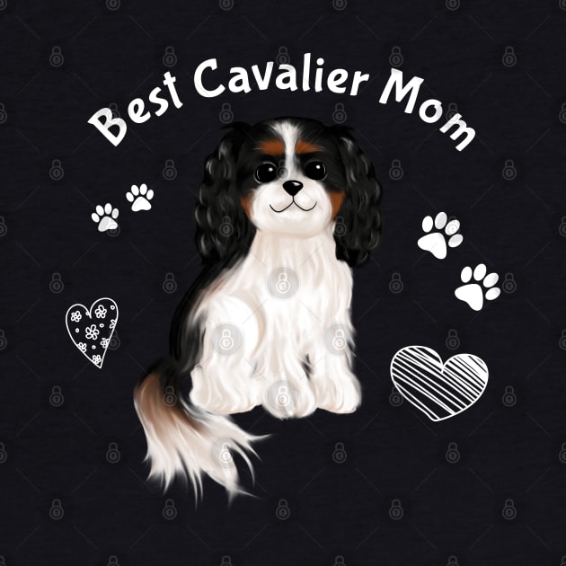 Best Tri-Colored Cavalier Mom by Cavalier Gifts